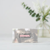 Dumbbell Weinig Afsprakenkaartje (Staand voorkant)