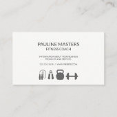 Dumbbell Weinig Afsprakenkaartje (Achterkant)