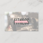 Dumbbell Weinig Afsprakenkaartje (Voorkant)