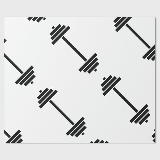 Dumbbells Cadeaupapier (Vlak)