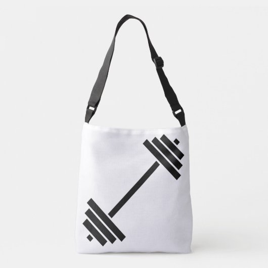 Dumbbells Crossbody Tas (Achterkant)