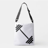 Dumbbells Crossbody Tas (Voorkant)