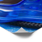 Dumbbells en stopwatch poster (Hoek)