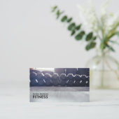 Dumbbells Fitness Visitekaartjes (Staand voorkant)