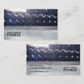 Dumbbells Fitness Visitekaartjes (Voorkant / Achterkant)