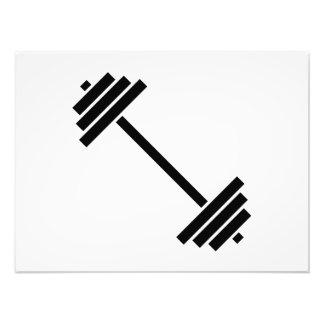 Dumbbells Foto Afdruk