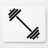 Dumbbells Muismat (Voorkant)