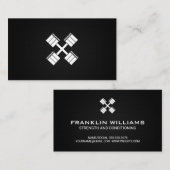 Dumbbells | Persoonlijke trainer Visitekaartje (Voorkant / Achterkant)