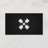 Dumbbells | Persoonlijke trainer Visitekaartje (Voorkant)