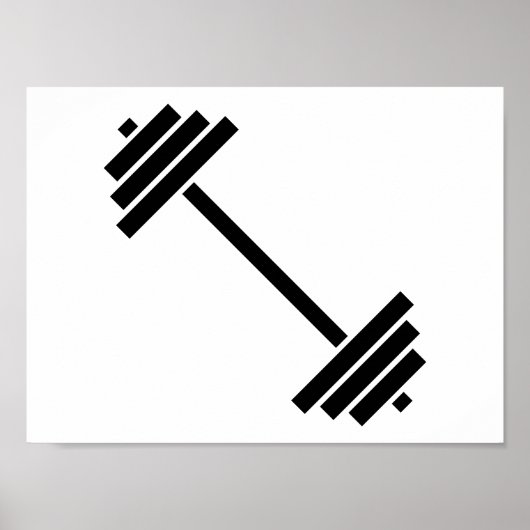 Dumbbells Poster (Voorkant)