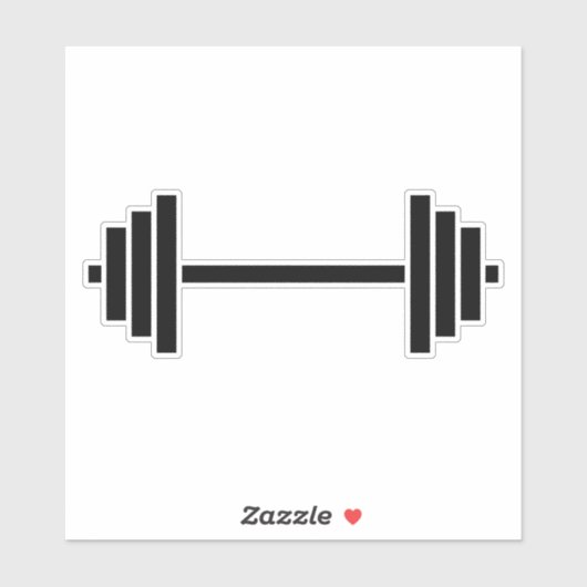 Dumbbells Sticker (Vel)