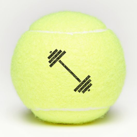 Dumbbells Tennisballen (Voorkant)