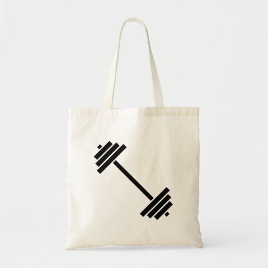 Dumbbells Tote Bag (Voorkant)