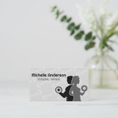 Dumbbells | Uitwerkende mensen Visitekaartje (Staand voorkant)