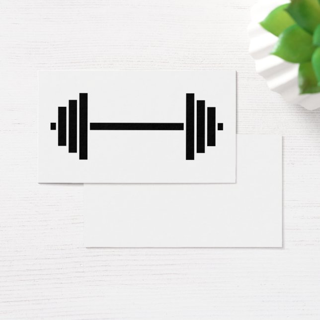 Dumbbells Visitekaartje (Bureau)