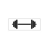 Dumbbells Zelfinktende Stempel (Design)