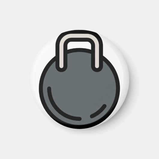 dumbbels-1 magneet (Voorkant)