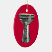 Dumbek Doumbek Darbuka Darabuka Drum Custom Keramisch Ornament (Rechts)