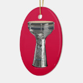 Dumbek Doumbek Darbuka Darabuka Drum Custom Keramisch Ornament (Links)