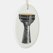 Dumbek Doumbek Darbuka Darabuka Drum Custom Keramisch Ornament (Rechts)