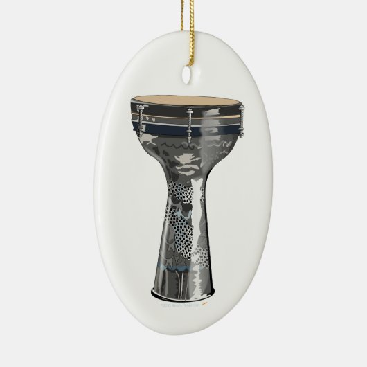 Dumbek Doumbek Darbuka Darabuka Drum Custom Keramisch Ornament (Rechts)