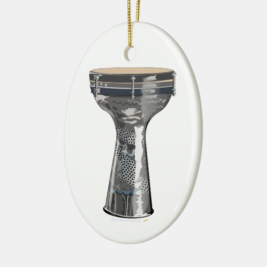 Dumbek Doumbek Darbuka Darabuka Drum Custom Keramisch Ornament (Links)