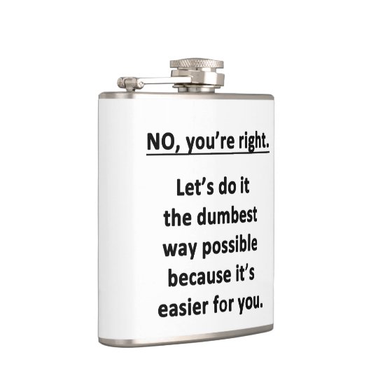 Dumbest Way Heupfles (Rechts)