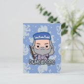 Dumbledore Cartoon Karakter Kunst Briefkaart (Staand voorkant)