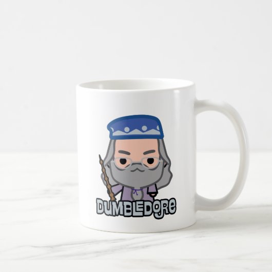 Dumbledore Cartoon Karakter Kunst Koffiemok (Rechts)
