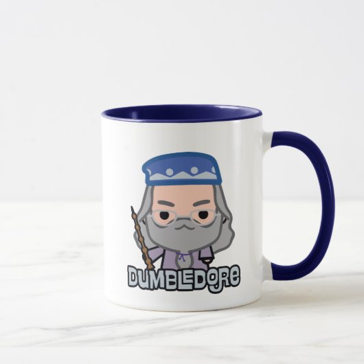 Dumbledore Cartoon Karakter Kunst Mok (Rechts)