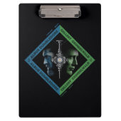 Dumbledore en Grindlewald Bloedtropie Grafisch Klembord (Voorkant)