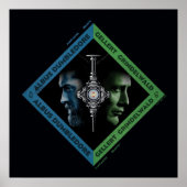 Dumbledore en Grindlewald Bloedtropie Grafisch Poster (Voorkant)