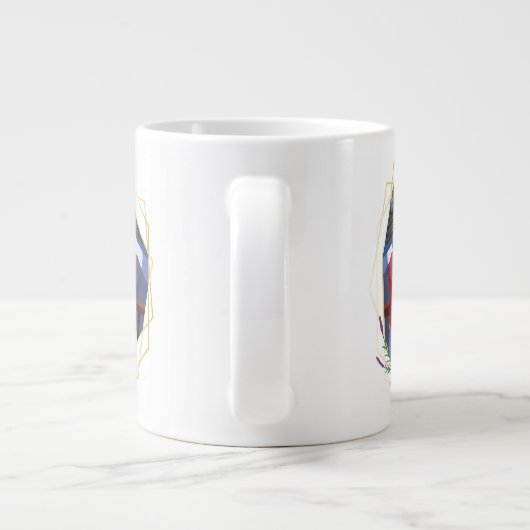 Dumbledore & Fawkes op Balcony Grote Koffiekop (Achterkant)