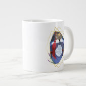 Dumbledore & Fawkes op Balcony Grote Koffiekop (Voorkant rechts)