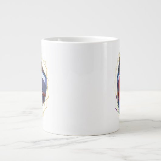 Dumbledore & Fawkes op Balcony Grote Koffiekop (Voorkant)