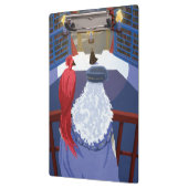 Dumbledore & Fawkes op Balcony Klembord (Links)