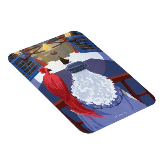 Dumbledore & Fawkes op Balcony Magneet (Rechterzijde)