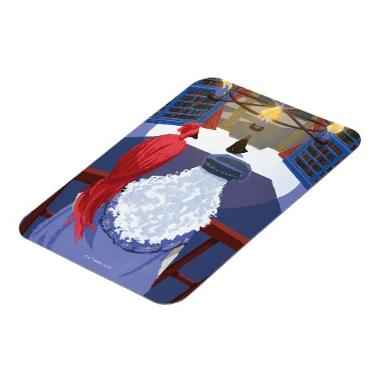 Dumbledore & Fawkes op Balcony Magneet (Linkerzijde)