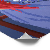 Dumbledore & Fawkes op Balcony Poster (Hoek)