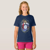 Dumbledore & Fawkes op Balcony T-shirt (Voorkant volledig)