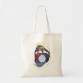 Dumbledore & Fawkes op Balcony Tote Bag (Voorkant)