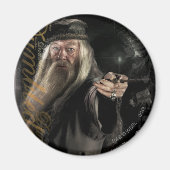 Dumbledore Script-Logo Magneet (Voorkant)