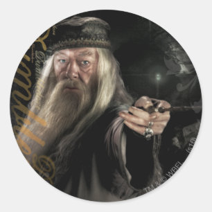Dumbledore Script-Logo Ronde Sticker