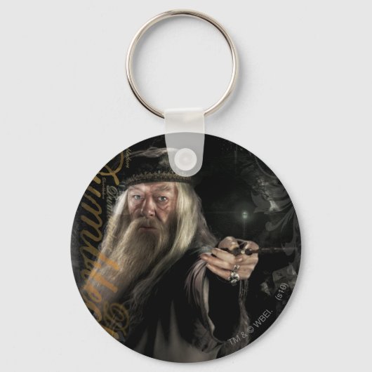 Dumbledore Script-Logo Sleutelhanger (Voorkant)