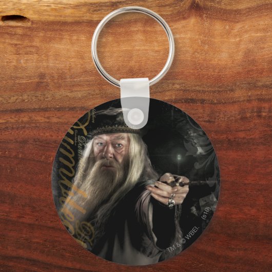 Dumbledore Script-Logo Sleutelhanger (Voorkant)