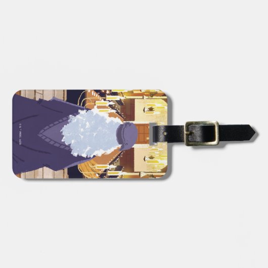 Dumbledore Speaking in Hogwarts Great Hall Bagagelabel (Voorkant horizontaal)