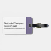 Dumbledore Speaking in Hogwarts Great Hall Bagagelabel (Achterkant horizontaal)