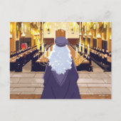 Dumbledore Speaking in Hogwarts Great Hall Briefkaart (Voorkant)