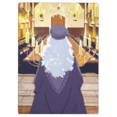 Dumbledore Speaking in Hogwarts Great Hall Klembord (Achterkant)