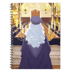 Dumbledore Speaking in Hogwarts Great Hall Notitieboek